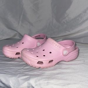 Girls Toddler Size 12 Pink Crocs